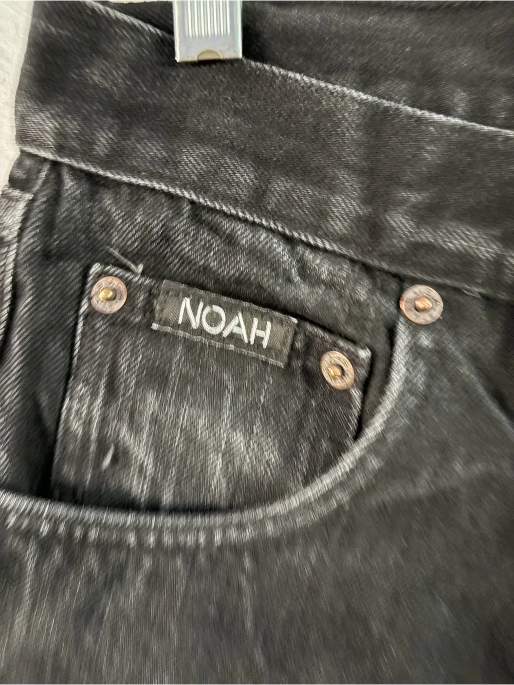 Noah NYC Black Skinny Jeans